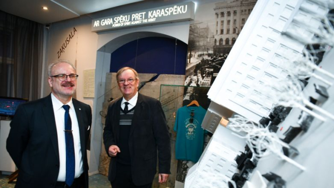 Valsts prezidents: barikāžu notikumu atmiņu saglabāšanai ir nepieciešama valstiska iesaiste