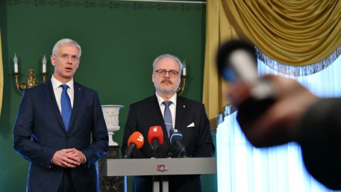 Valsts prezidenta Egila Levita un Ministru prezidenta Krišjāņa Kariņa paziņojums medijiem par tālāko rīcību Kristīnes Misānes lietā