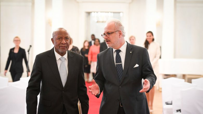 Valsts prezidents: Namībija ir viens no Latvijas tuvākajiem sadarbības partneriem Āfrikas kontinentā