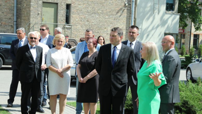 Valsts prezidents reģionālās darba vizītes laikā Mārupes novadā iepazīstas ar vietējo uzņēmumu darbu