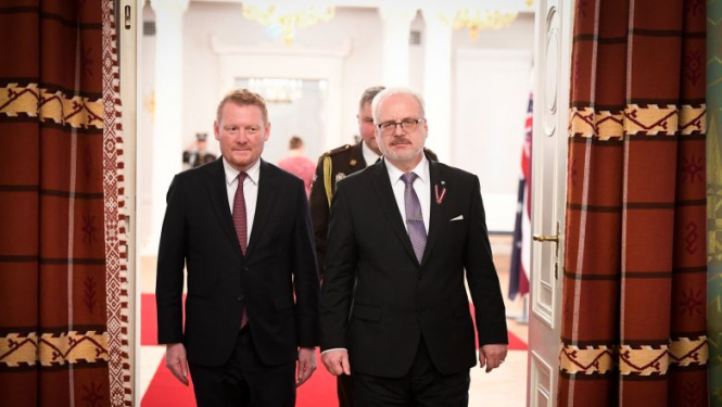 Valsts prezidents akreditē Austrālijas Savienības ārkārtējo un pilnvaroto vēstnieku Latvijā