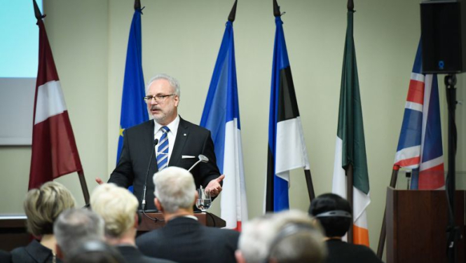 Valsts prezidenta Egila Levita uzruna konferencē “Cīņa par Latvijas neatkarību un tās atzīšanu. Eiropas valstu viedokļu krustpunkti” Latvijas Kara muzejā