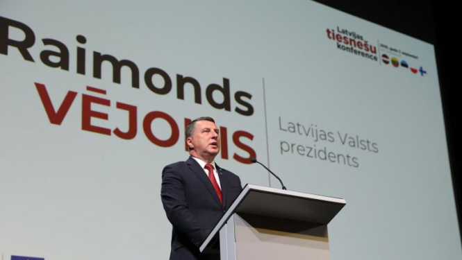 Valsts prezidents: Mums no visiem tiesnešiem ir jāprasa profesionalitāte, atbildība un drosme spriest taisnīgu tiesu un izlemt sarežģītus jautājumus