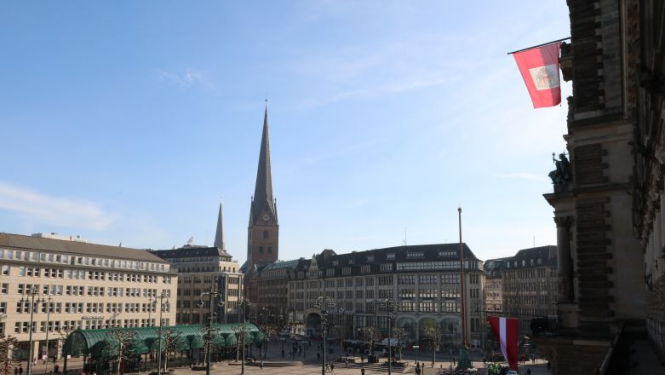 Valsts prezidents Raimonds Vējonis Hamburgā atklāj Latvijas un Vācijas biznesa forumu