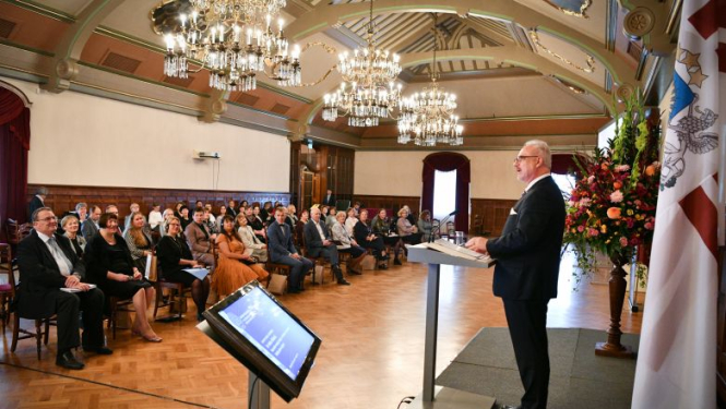 Valsts prezidenta Egila Levita runa, atklājot Latvijas Nacionālā vēstures muzeja starptautisko konferenci “Ar skatu rītdienā. Nacionālo muzeju misija un nākotnes izaicinājumi Baltijas jūras reģionā”