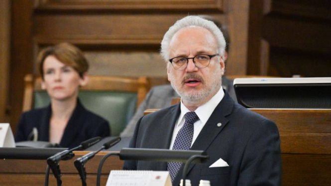 Valsts prezidenta Egila Levita uzruna Saeimas 2019. gada rudens sesijas atklāšanā