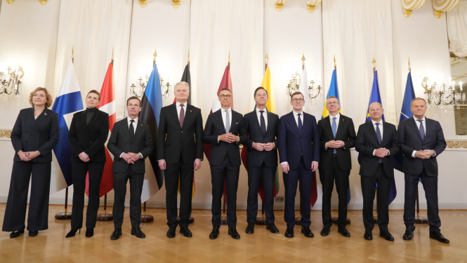 Valsts prezidenta Edgara Rinkēviča dalība Baltijas jūras NATO sabiedroto samitā Somijā