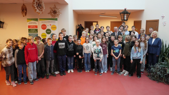 16.01.2025. Valsts prezidenta Edgara Rinkēviča darba vizīte Ropažu novadā