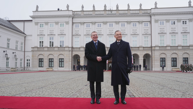 25.02.2025. Valsts prezidenta Edgara Rinkēviča valsts vizīte Polijas Republikā 