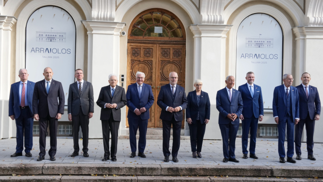 Valsts prezidents Edgars Rinkēvičs piedalījās Arajološas grupas sanāksmē