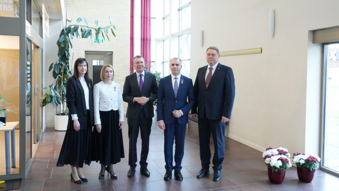 Valsts prezidenta Edgara Rinkēviča darba vizīte Mārupes novadā