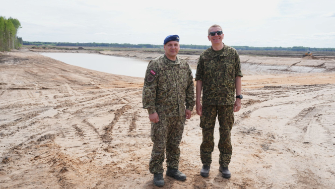 26.05.2025. Sēlijas militārā poligona apmeklējums