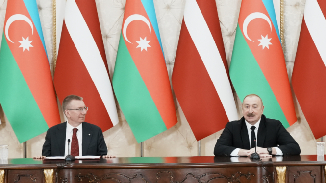 Latvijas Republikas prezidenta un Azerbaidžānas Republikas prezidenta kopīgais paziņojums