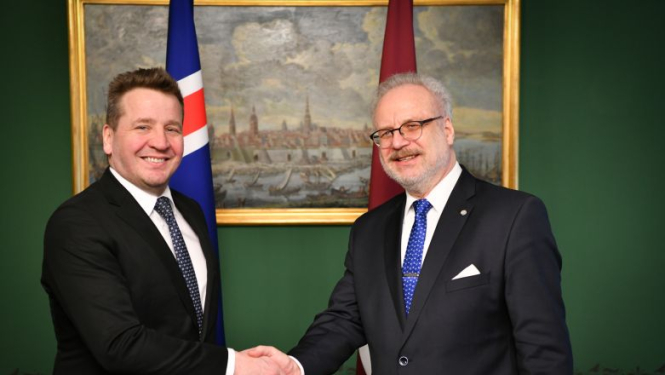 Valsts prezidents: Islandei ir ļoti nozīmīga loma Latvijas neatkarības atjaunošanā