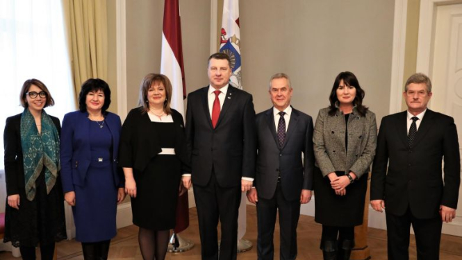 Valsts prezidents aicina Austrumu partnerības valstu augstākās revīzijas iestādes paplašināt sadarbību ar Latvijas Valsts kontroli