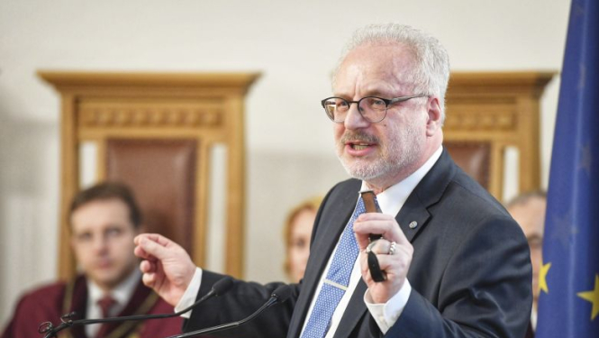 Valsts prezidenta Egila Levita runa Satversmes tiesas Jaunā gada atklāšanas svinīgajā sēdē