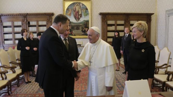 Viņa Svētība pāvests Francisks šī gada 24. septembrī apmeklēs Latviju