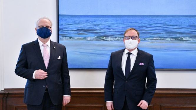 Valsts prezidents un Latvijas Bankas prezidents: Eiropas atjaunošanas fonda finansējums jāizmanto mērķtiecīgi, lai tas sekmētu Latvijas ilgtspējīgu izaugsmi