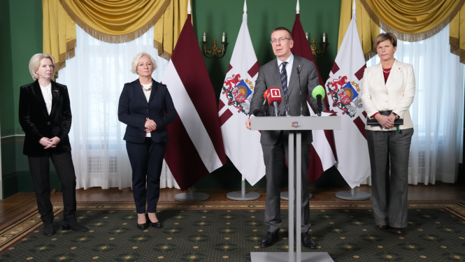 Valsts prezidenta Edgara Rinkēviča tikšanās ar ārpolitikas īstenošanā iesaistītajām valsts augstākajām amatpersonām