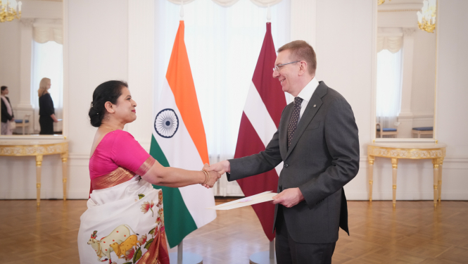 03.03.2025. Ārkārtējo un pilnvaroto ārvalstu vēstnieku akreditācijas