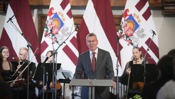 Valsts prezidenta Edgara Rinkēviča uzruna koncertā Mūzika Rīgas pilī