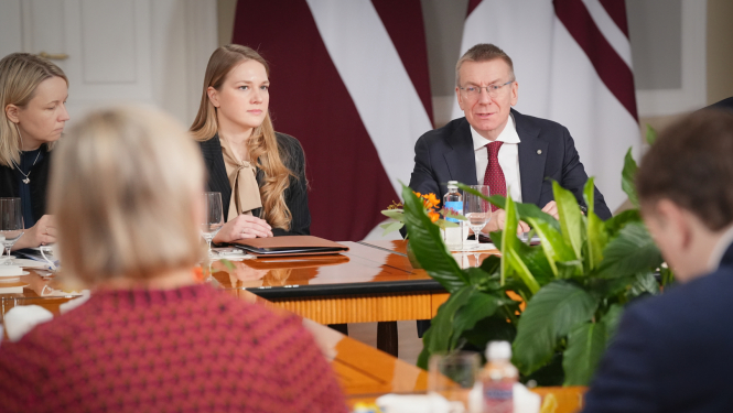 Valsts prezidents tiekas ar Saeimas Latgales apakškomisijas deputātiem