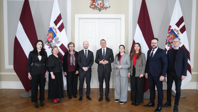 Valsts prezidenta Edgara Rinkēviča tikšanās ar Saeimas frakciju “Progresīvie”