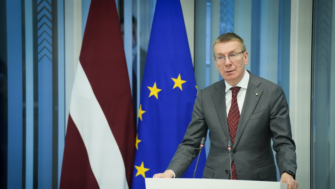 Valsts prezidenta Edgara Rinkēviča dalība un uzruna konferencē “1991. gada janvāra barikādes kā tautas pretestības totalitārajam režīmam izpausme un mācības mūsdienām”