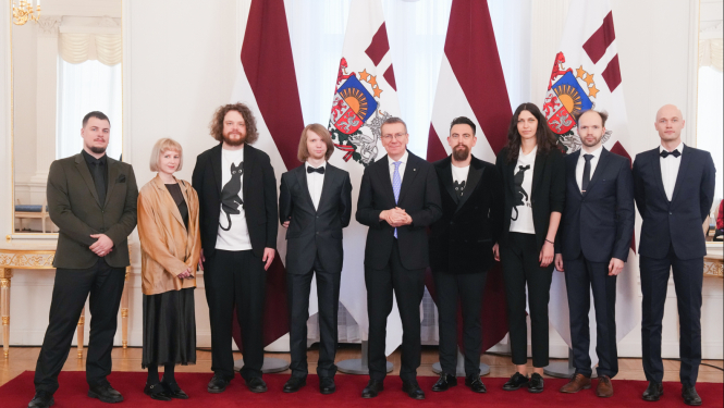 07.03.2025. Valsts prezidenta Edgara Rinkēviča tikšanās ar animācijas filmas “Straume” radošo komandu