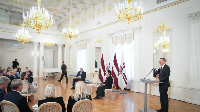 Valsts prezidents tiekas ar Latvijas pašvaldību pārstāvjiem