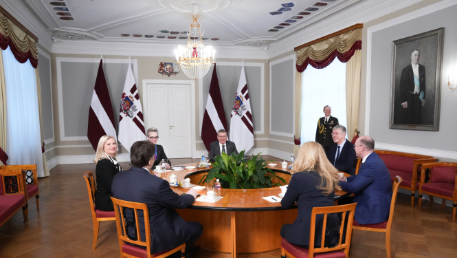 Valsts prezidenta Edgara Rinkēviča tikšanās ar tieslietu sistēmas augstākajām amatpersonām