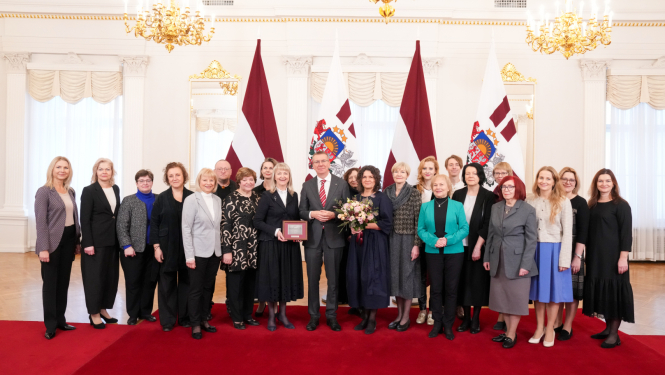 Valsts prezidents sveic Latvijas Radio 3 programmas “Klasika” redakciju 30 gadu jubilejā