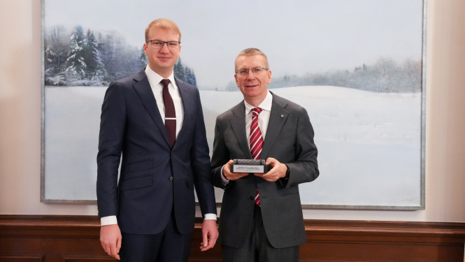 Valsts prezidents tiekas ar klimata un enerģētikas ministru