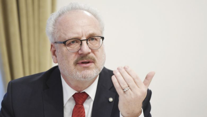 Valsts prezidenta Egila Levita uzruna Konstitucionālo tiesību ekspertu domnīcā Satversmes tiesā