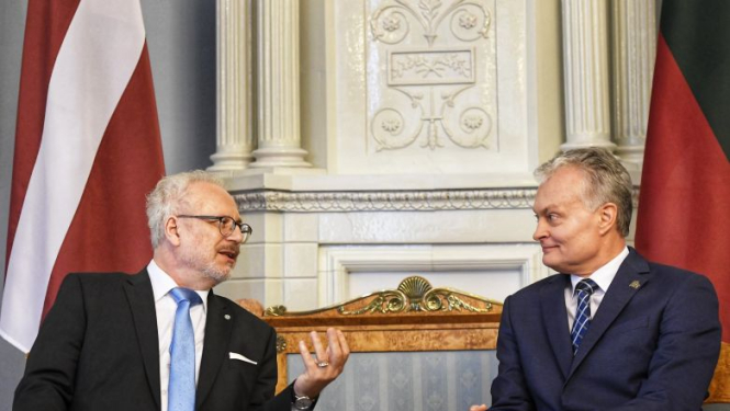 Valsts prezidents: Latvijas un Lietuvas stratēģiskais redzējums par elektroenerģijas tīklu ir absolūti vienāds