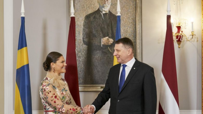 Valsts prezidents: Latviju un Zviedriju vieno līdzīgas vērtības – demokrātija, brīvība un solidaritāte, un mēs kopā tās aizstāvēsim