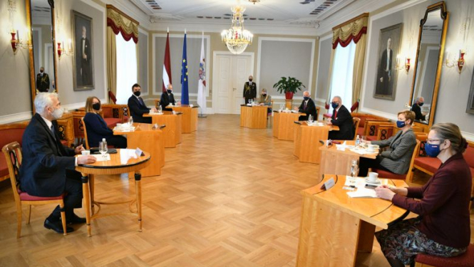 Valsts prezidents: ir nepieciešams izstrādāt demokrātiskai valstij atbilstošu ilgtermiņa mediju atbalsta sistēmu