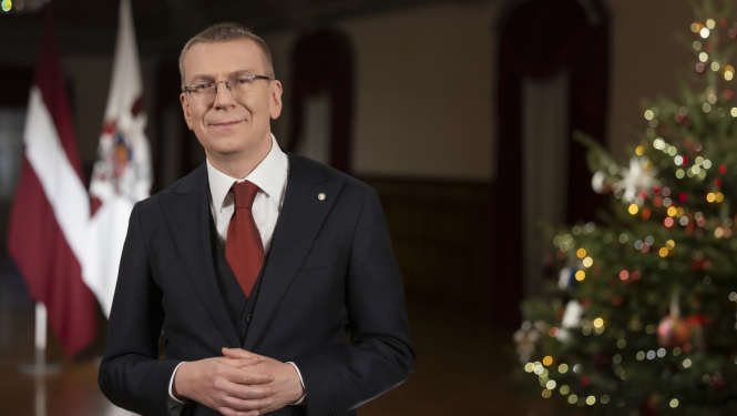 Valsts prezidenta Edgara Rinkēviča uzruna gadumijā 2024