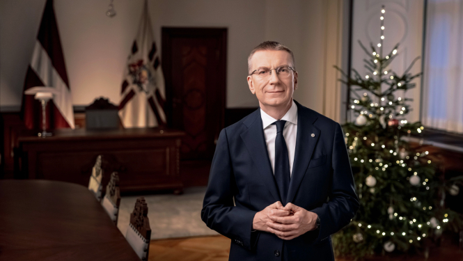 Latvijas Valsts prezidenta Edgara Rinkēviča uzruna gadumijā