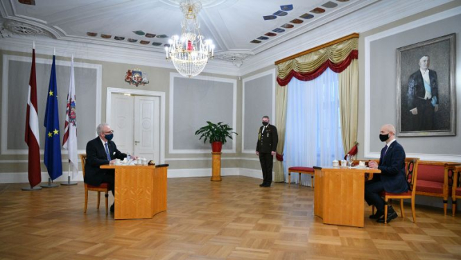 Valsts prezidents vienisprātis ar jauno veselības ministru Pavļutu: masveida brīvprātīga vakcinācija ir jāveic visīsākajā iespējamajā laikā