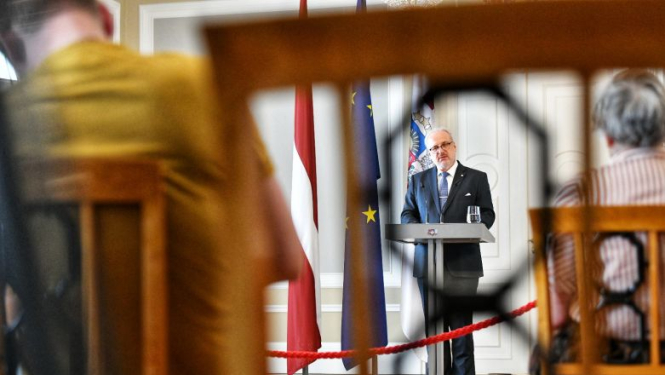 Valsts prezidenta Egila Levita paziņojums presei par Administratīvi teritoriālās reformas īstenošanu