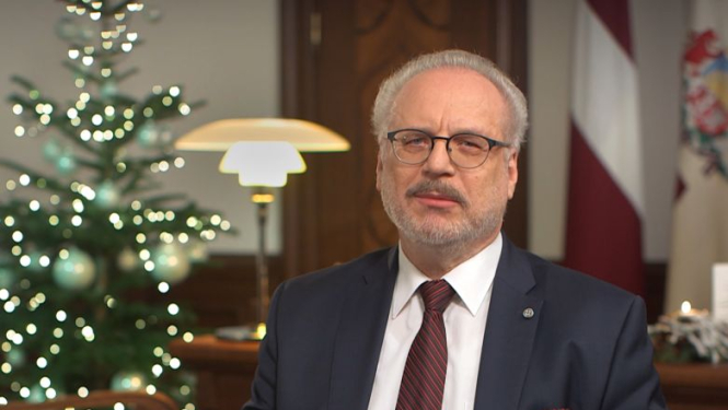 Valsts prezidenta Egila Levita uzruna Vecgada vakarā