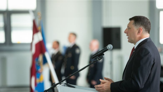 Valsts prezidents sveic Latvijas Gaisa spēkus 100.gadadienā