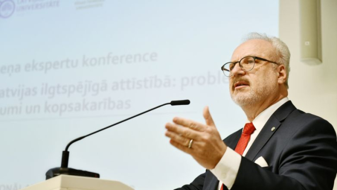 Valsts prezidenta Egila Levita uzruna biedrības “Latvijas Formula 2050” ekspertu konferencē par politiskās kultūras lomu Latvijas ilgtspējīgai attīstībai