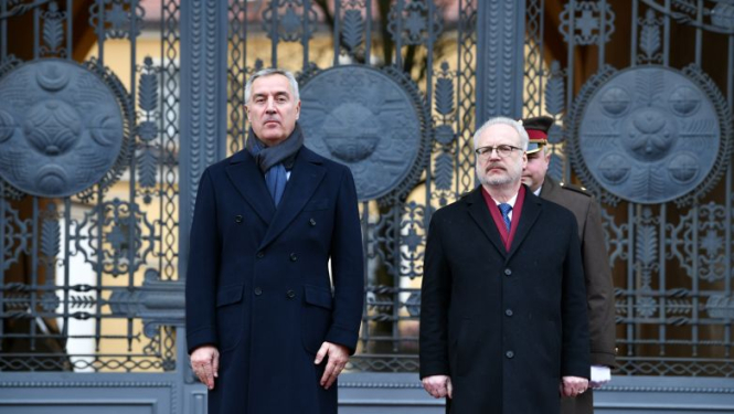 Valsts prezidents: Latvija atbalsta tālākas sekmīgas Melnkalnes iestāšanās sarunas ES