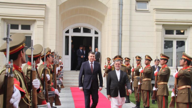 Valsts prezidents Raimonds Vējonis darba vizītē apmeklē Afganistānu