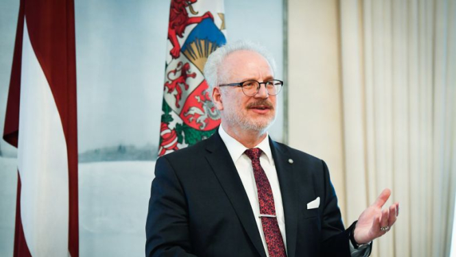 Valsts prezidenta Egila Levita uzruna grāmatas “Valoda un valsts” X sējuma atvēršanas svētkos