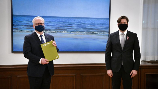 Valsts prezidents: Latvijā reģistrēto patentu un preču zīmju skaits apliecina Latvijas viedo prātu konkurētspēju pasaulē