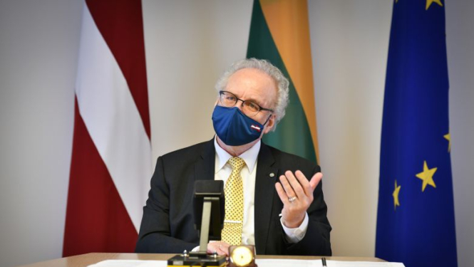 Valsts prezidents sarunā ar Lietuvas prezidentu: ES jāturpina vienota nostāja pret Krieviju un Baltkrieviju