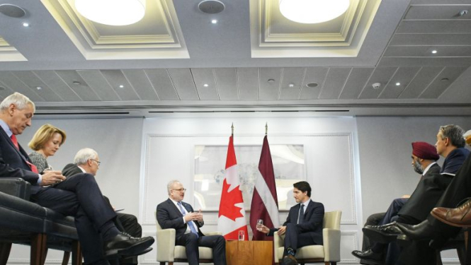 Valsts prezidents: Latvija un Kanāda ir līdzīgi domājošas valstis par transatlantisko drošību un globāliem izaicinājumiem